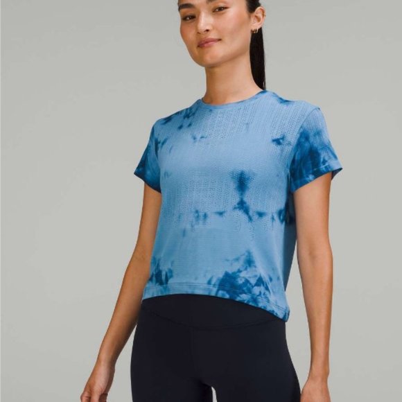 Lululemon Train to Be Short Sleeve Shirt *Marble Dye - Picture 3 of 5